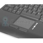 Беспроводная низкопрофильная клавиатура с мультисенсорной сенсорной панелью и 8 горячими клавишами  AnandTech SIIG JK-WR0312-S1