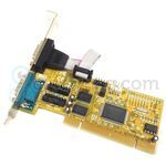 Exsys Ex-41052 2-port Serial Rs232 Db9 PCI Interface Card