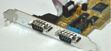 Exsys Ex-41052 2-port Serial Rs232 Db9 PCI Interface Card
