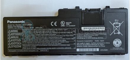Оригинальная батарея Panasonic Toughbook CF-20 FZ-A2 Battery CF-VZSU0QW (б/у состояние новой)