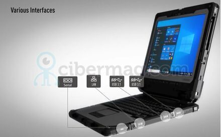 Ноутбук-планшет DEMO Panasonic ToughBook CF-33 10Gen 2x-rs232