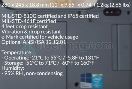 Getac RX10 Fully Rugged Tablet