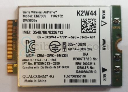 3G-4G-LTE Модем DW5809e EM7305