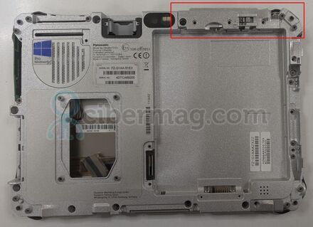 Накладка защелки батареи Panasonic Toughpad FZ-G1