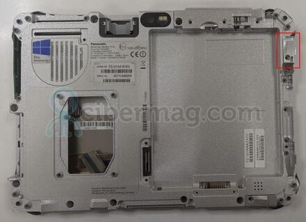Заглушка Panasonic Toughpad FZ-G1 (с петлей для крепления стилуса)