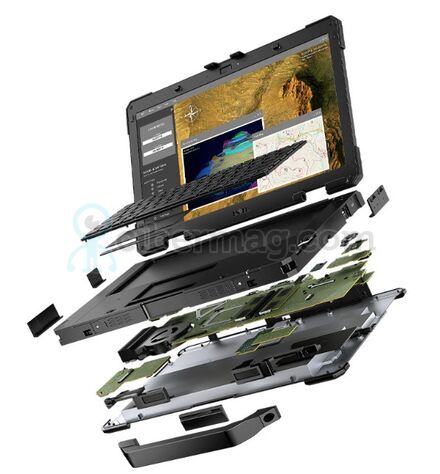 Dell Latitude 14 Rugged 5430 сенсорный  32Gb  4G 5G LTE GPS 2 батареи