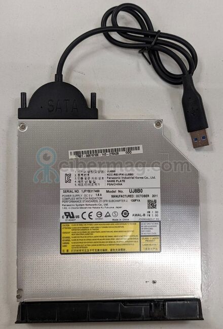 Внешний USB DVD-RW привод для ноутбука и ПК