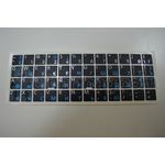 Наклейки на клавіатуру EN/RU/UA