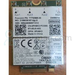 DW5821e  Dell Wireless 5821e/5829e and Qualcomm Snapdragon X20 LTE