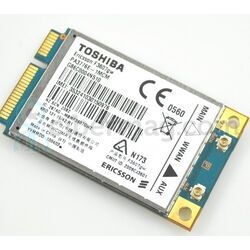Toshiba NOTEBOOK k000091770 3g UMTS 900 board mini PCIe g86c0004n510 f3607gw