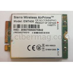 Sierra Wireless AirPrime EM7430 4G+GPS (LTE Cat.6 WWAN) (Panasonic Getac)