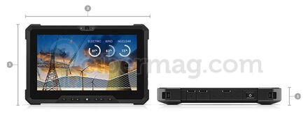 Dell Latitude 12 Rugged Extreme Tablet 7220 Core i7 4G GPS  16Gb ssd
