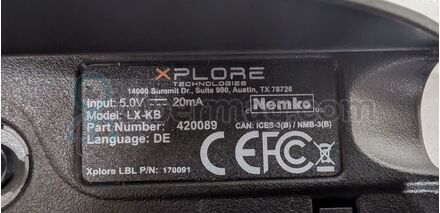 Клавіатура Zebra 420089 Companion - L10 (Xplore 10 iX101L2  iX101L3 )