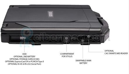 Захищений ноутбук Durabook S14 11Gen 32Gb ssd 256+ssd 512