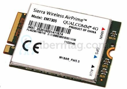 3G-4G-LTE+GPS Panasonic Getac  EM7305 модуль для ноутбуків
