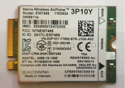 3G-4G-LTE Модем DW5811e EM7455