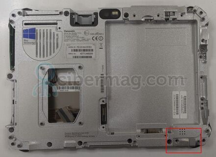 Заглушка  Panasonic Toughpad FZ-G1