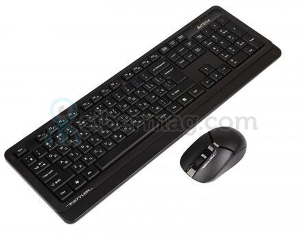 Комплект бездротовий клавіатура та мишка  A4 FG1012