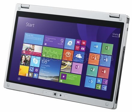 Сенсорний ноутбук Panasonic ToughBook CF-MX4 ssd 500Gb  IPS