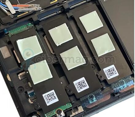 Laptop M.2 2280 SSD Heatsink Hard Drive Bracket for DELL Precision 7550 7560 7750 7760 079W4M 79W4M