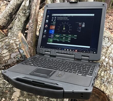 Захищений  ноутбук Durabook Americas  R8300 сенсорний i5 запоролений Bios