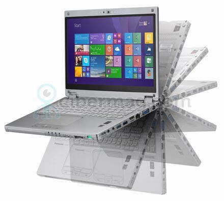 Сенсорний ноутбук Panasonic ToughBook CF-MX4 ssd fullhd уцінка