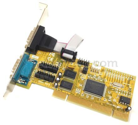 Exsys Ex-41052 2-port Serial Rs232 Db9 PCI Interface Card