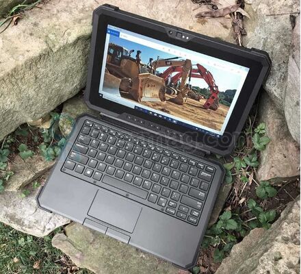 Планшет на Windows 11 Dell Latitude 7212 Rugged Extreme Tablet 8Gen з клавіатурою