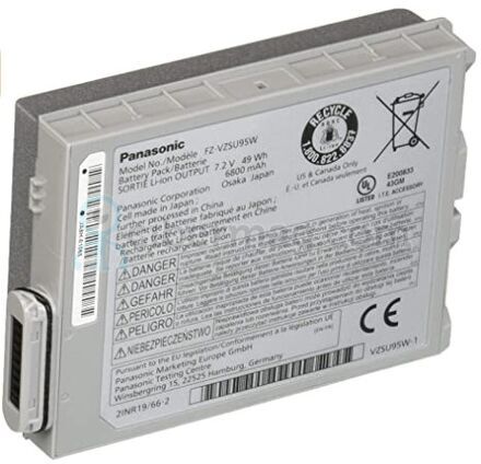 Нова підсилена оригінальна батарея для планшету Panasonic FZ-M1 FZ-VZSU95, FZ-VZSU95W 7.2V 6800mAh