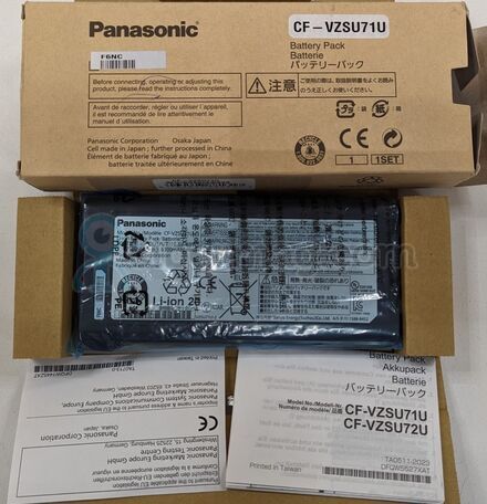 Нова оригинальна батарея для ноутбука Panasonic Toughbook CF-30, CF-31, CF-52, CF-53 (CF-VZSU46AU CF-VZSU46U CF-VZSU46S CF-VZSU71U )