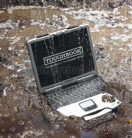 Мощный захищений ноутбук Panasonic ToughBook CF-31 mk5 4G LTE GPS