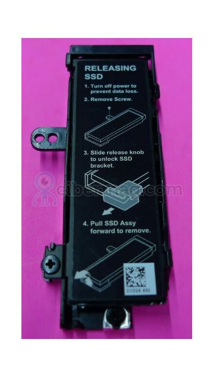 New 8FT91 08FT91 For DELL PRECISION 7730 7740 SLOT 4 M.2 SSD MOUNTING BRACKET+ Thermal Plate ET26K000300 19HT8 -- THB02